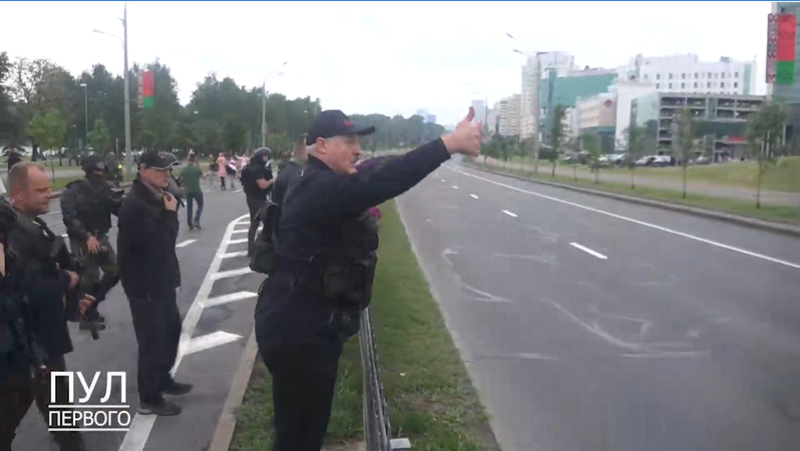 Лукашенко говорит Лукашенко ОМОНу