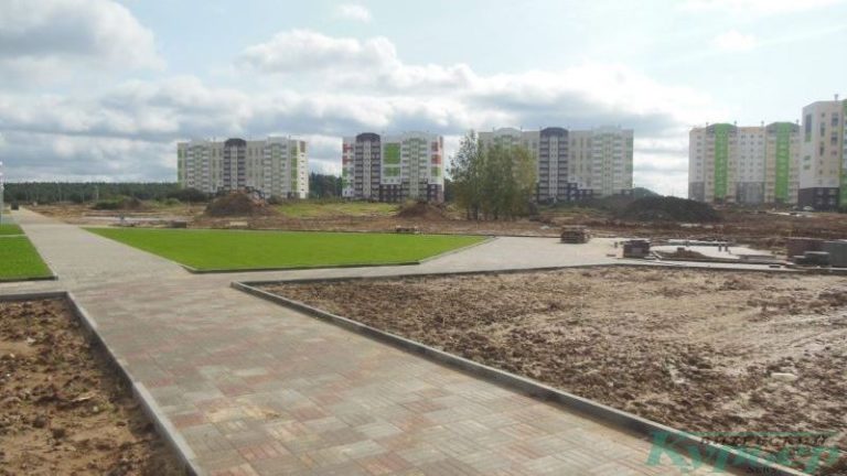 Место, где будет построена школа на улице Генерала Ивановского