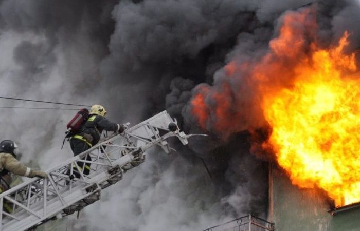 пожар в квартире