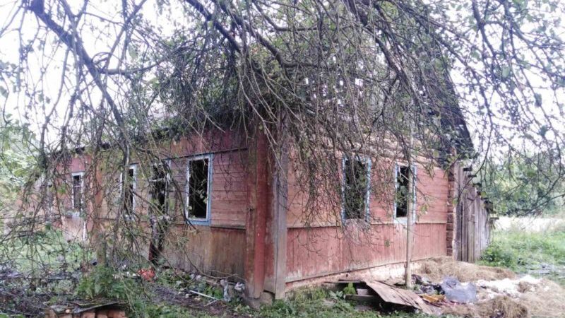 пожар Дубровенский район