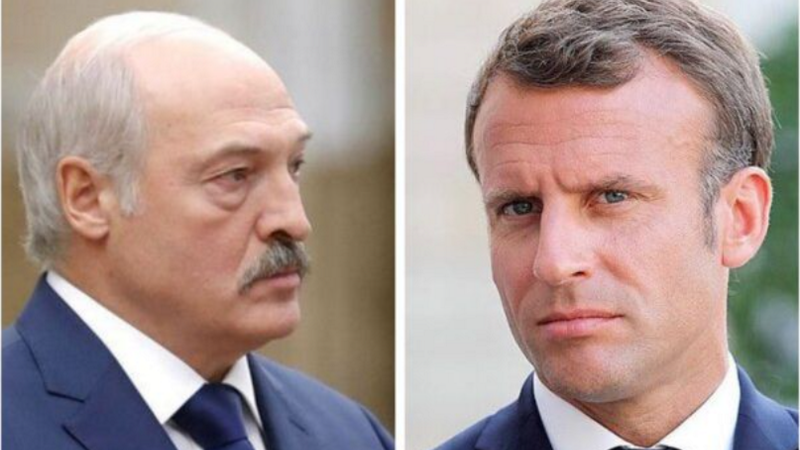 Лукашенко и Макрон