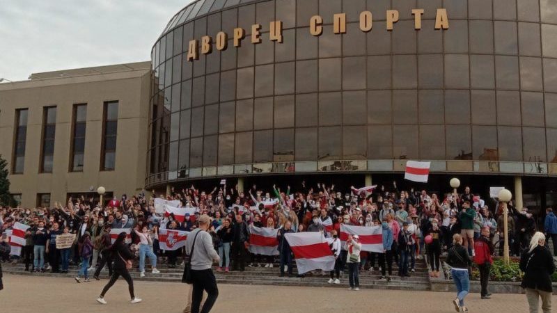 Витебск протесты