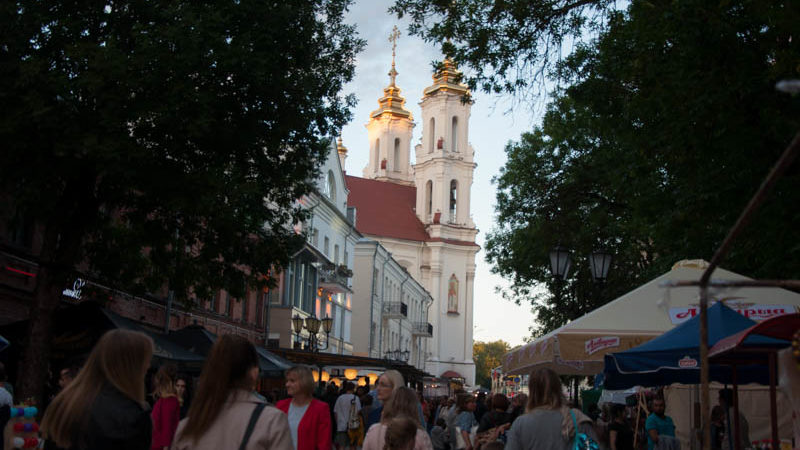 улица Толстого в Витебске миниатюра