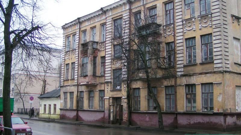 разрушенный дом на улице комсомольской