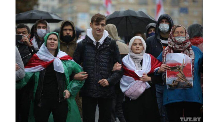 протесты Беларусь