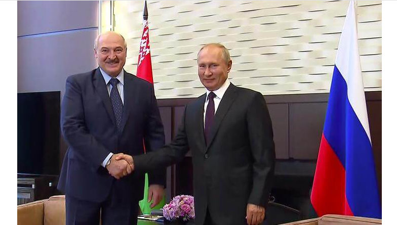 путин и лукашенко