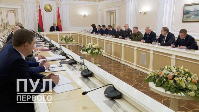 совещание Лукашенко