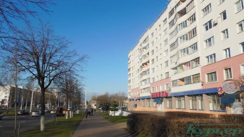 Место, где стояли бараки на Московском проспекте