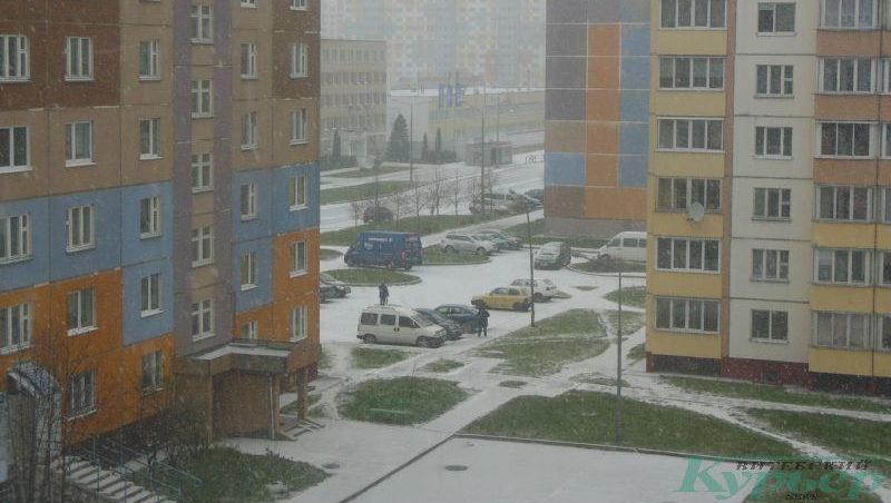 Билево в снегу