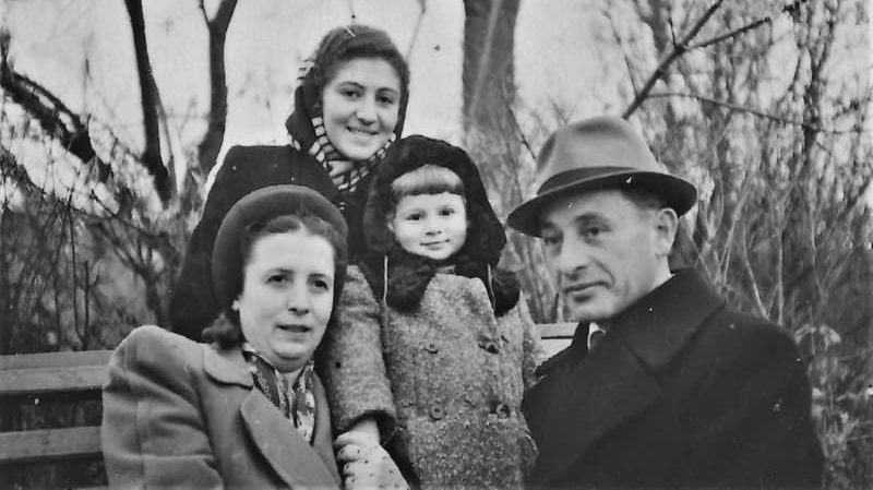 Семья Кимельман в парке Фрунзе