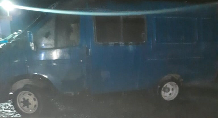 пожар газели