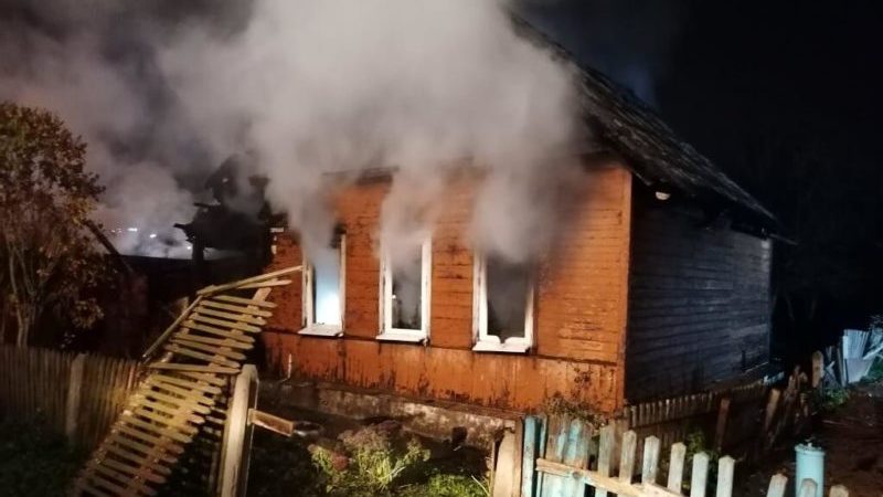 пожар Витебск