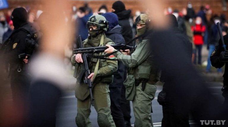 протест минск