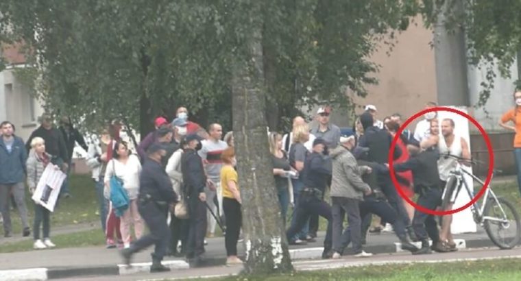 протесты Витебск