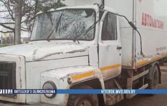 Автолавка в Верхнедвинске