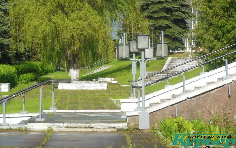 Благоустройство у "ВИЗАСа"