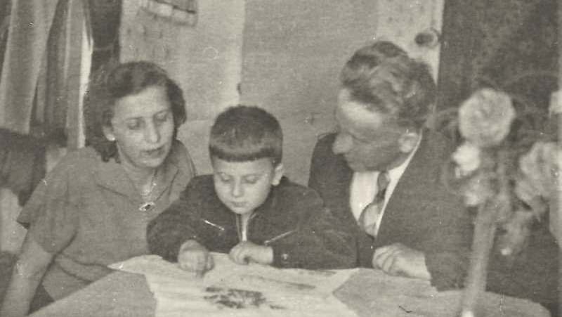 Семья Кимельман в 1950-х годах