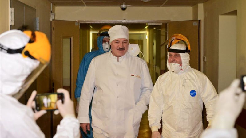 Лукашенко в витебске