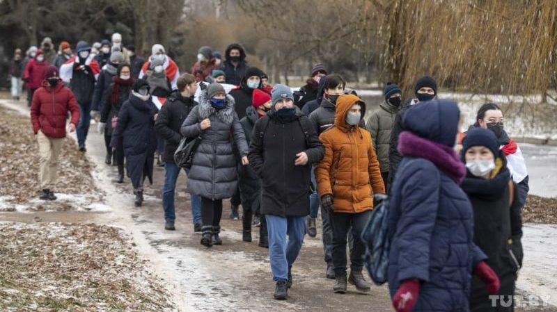 протесты минск