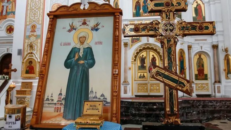 Святыни в Успенском соборе в Витебске