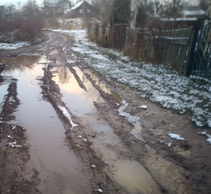 Орехово. Одна из улиц района
