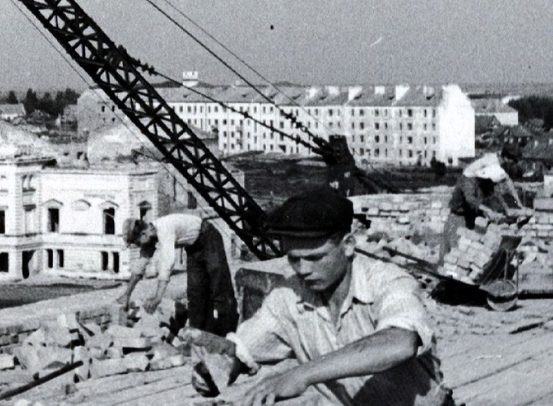 "Белый дом" на фотоснимке 1951 года