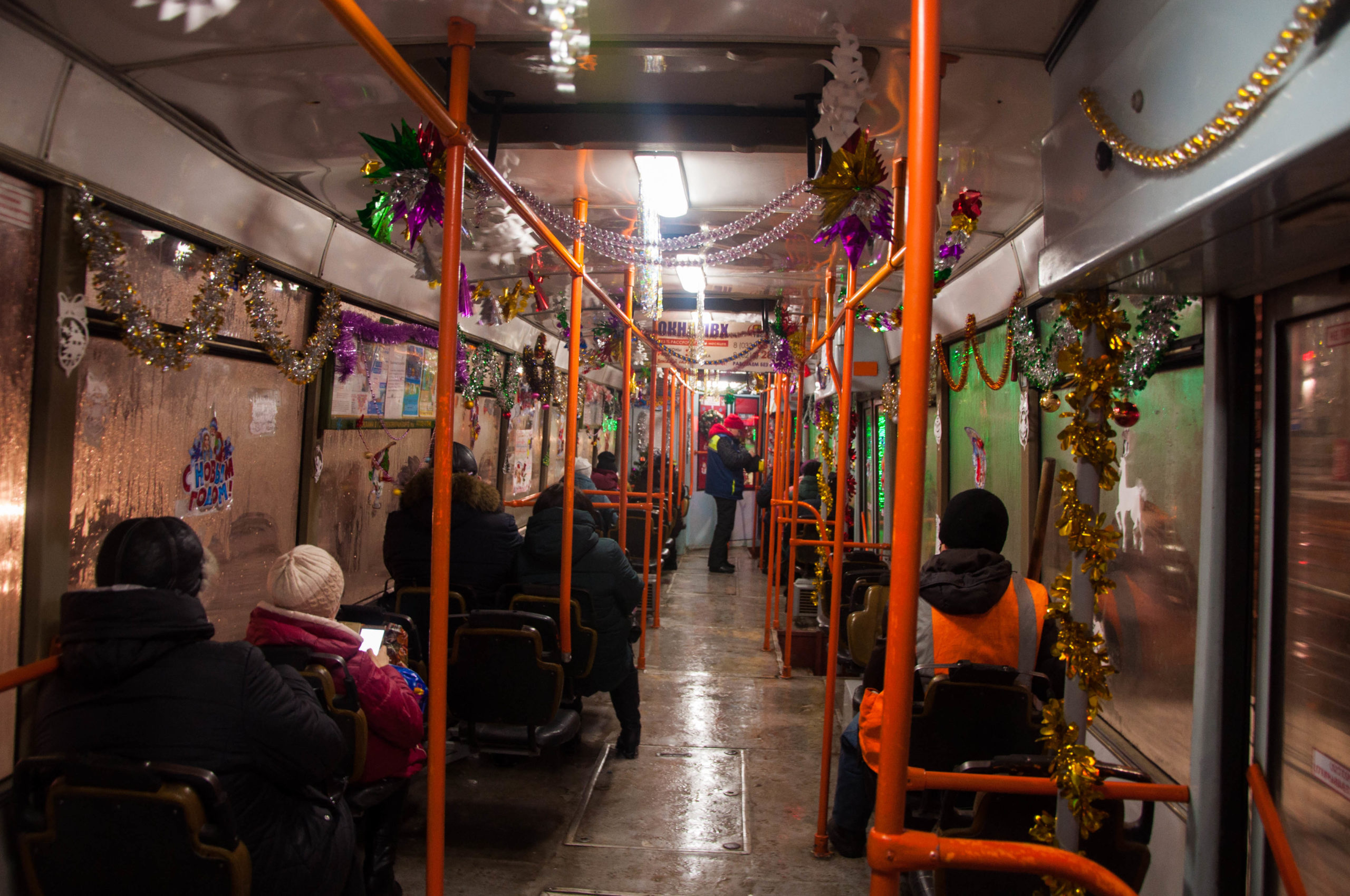 январь трамвай  6