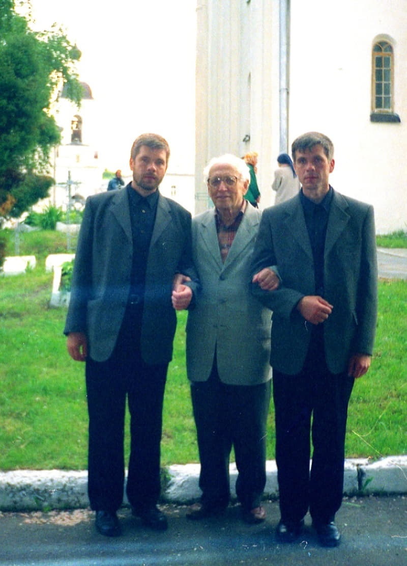 Братья Буховецкие и Леонид Алексеев