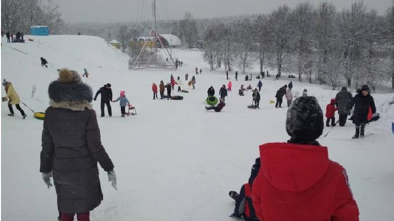 горка в Лучесе мини