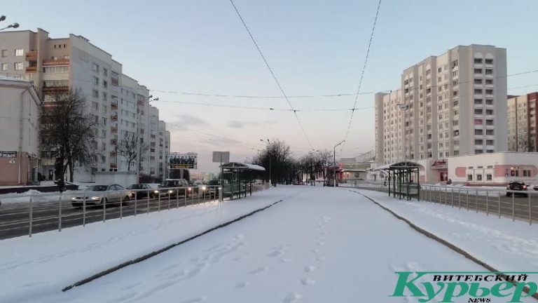 Трамвайные пути на проспекте Генерала Людникова