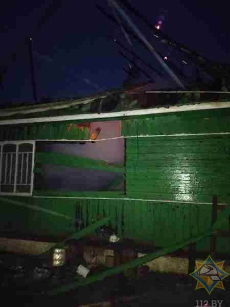 пожар поставы