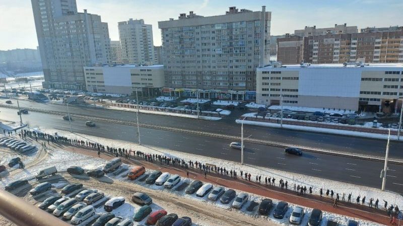 протесты минск