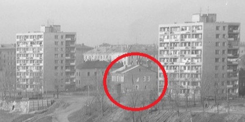 1970-е годы. Домик на берегу Двины