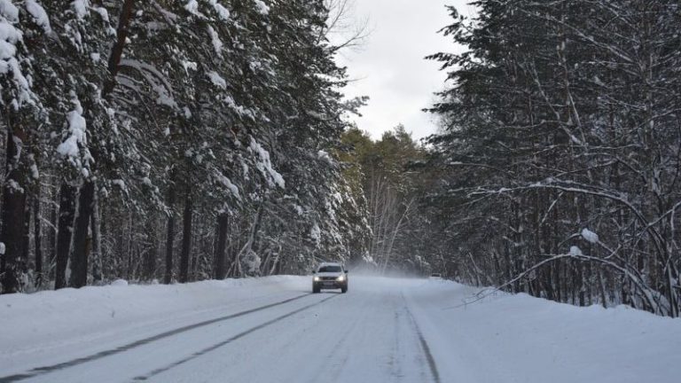 зима машина