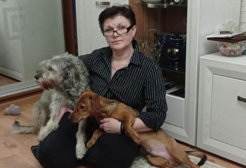 Наталья с питомцами