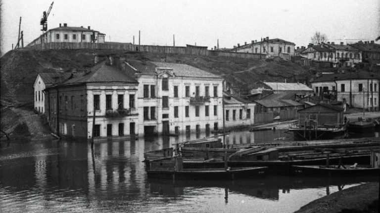 1956 год. Наводнение в Витебске