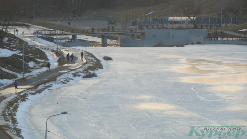 Лед на Витьбе