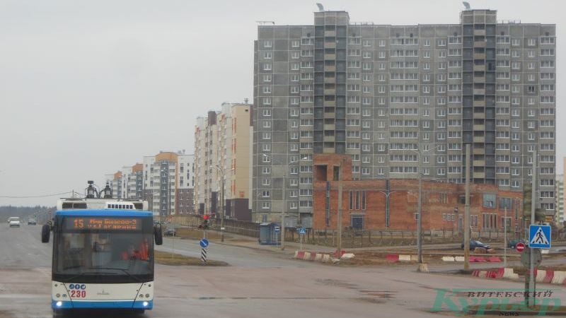 На улице Генерала Ивановского в Билево