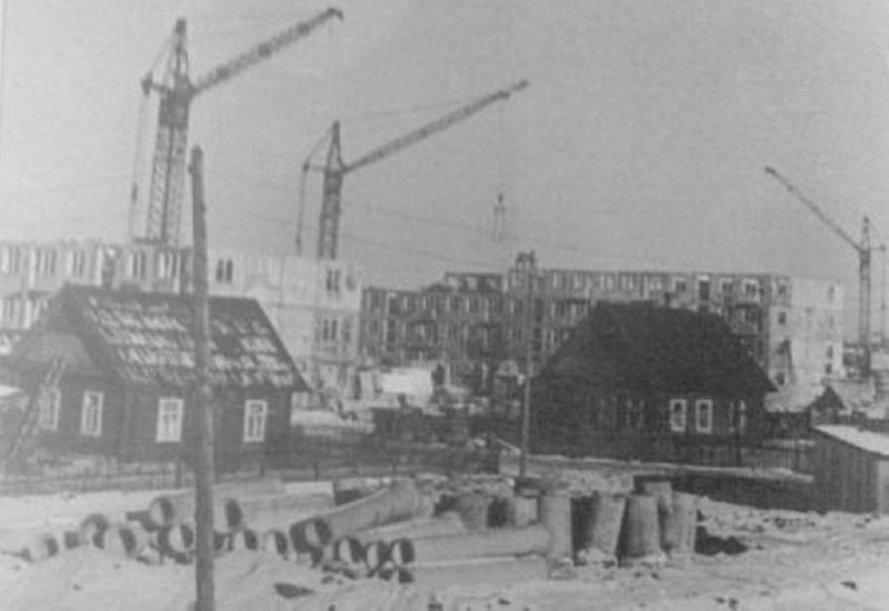 1963 год. Частные дома на Смоленском шоссе