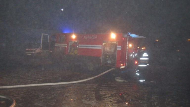 пожар новополоцк