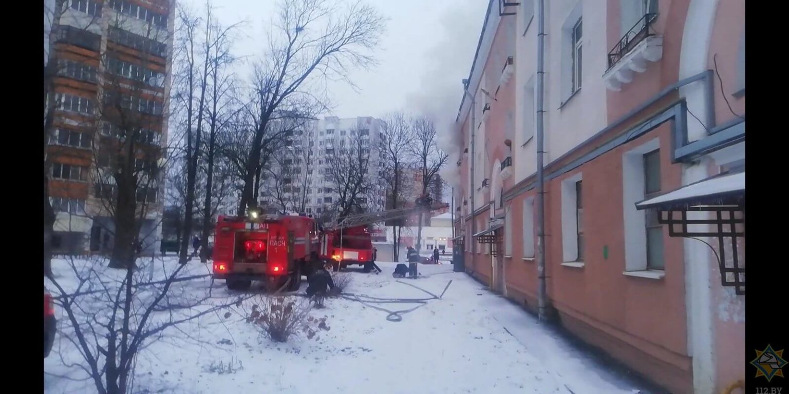 пожар витебск