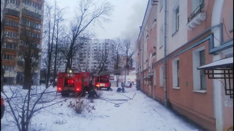 пожар витебск