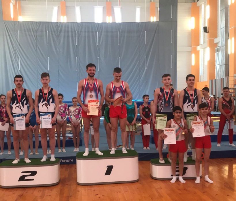 сборная Витебской области по прыжкам на батуте