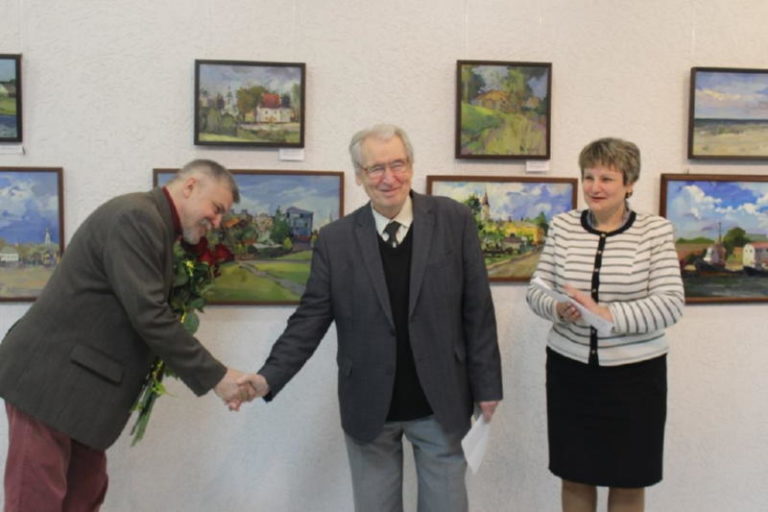 Уладзімір Папковіч на прэзентацыі 