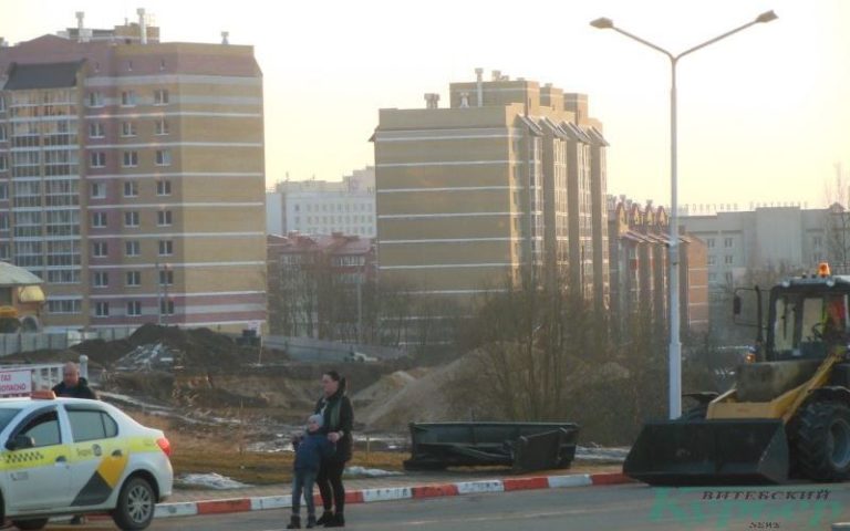 Место, где пройдет новая магистраль от улицы Баумана к проспекту Людникова