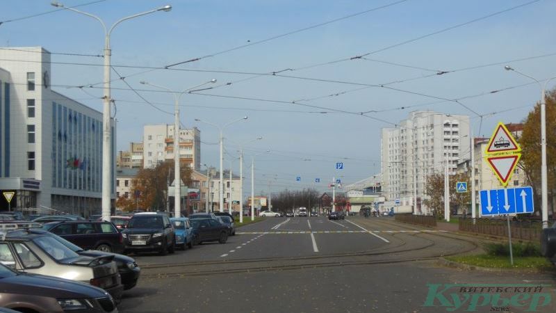 Продолжение проспекта Генерала Людникова у трамвайного парка