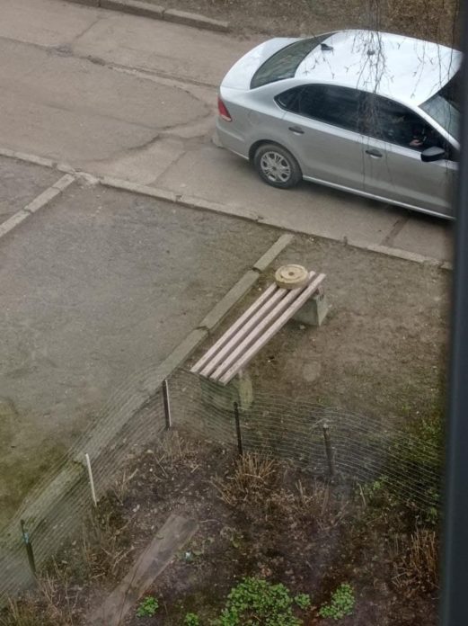 мина в Полоцке