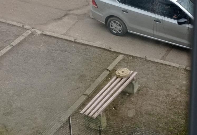 мина в Полоцке