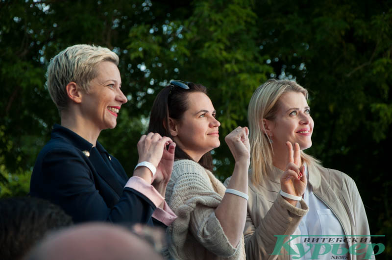 митинг тихановской