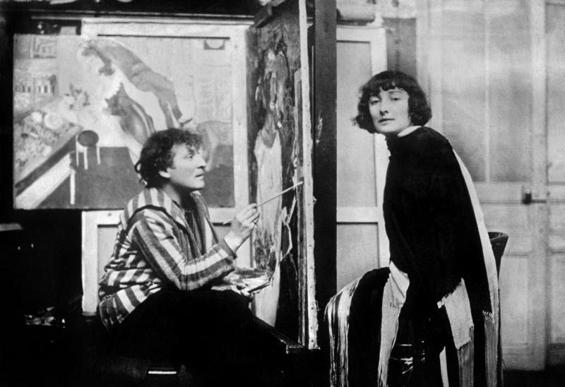 Марк Шагал и его муза Белла